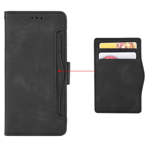 Klopové pouzdro pro Xiaomi 14 Ultra, Card Slot, černé