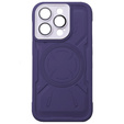 Pouzdro pro iPhone 15 Pro Max, ERBORD Armor Mag, fialové