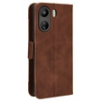 Klopové pouzdro pro Xiaomi Redmi 13C / Poco C65, Card Slot, hnědé