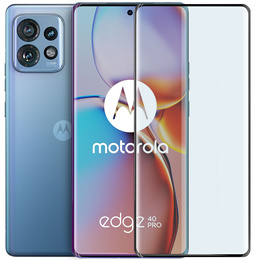 3D tvrzené sklo pro Motorola Edge 40 Pro, černé
