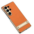 Pouzdro Electro Frame Leather s podstavcem pro Samsung Galaxy S26 Ultra