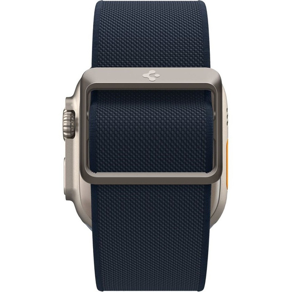 Pasek z Etui SPIGEN do Apple Watch 7 / 8 45mm, Metal Fit Pro, Szary