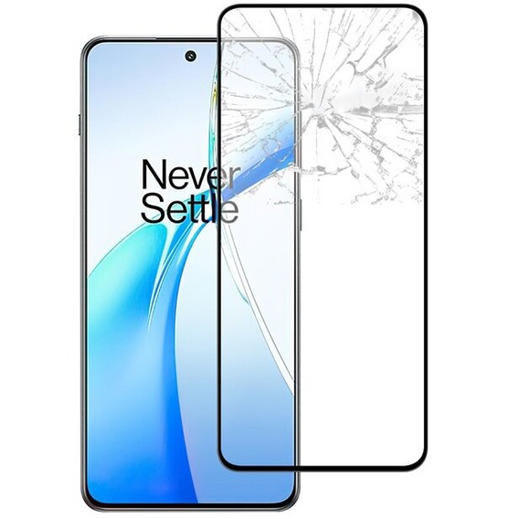 3D tvrzené sklo pro OnePlus Nord CE4 Lite, černý rámeček