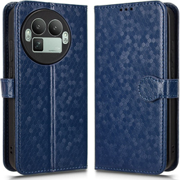 Pouzdro s klopou Wallet Rhombus pro Realme GT 8 Pro