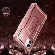 Pancéřové pouzdro pro iPhone 11, Dexnor Full Body, růžové rose gold