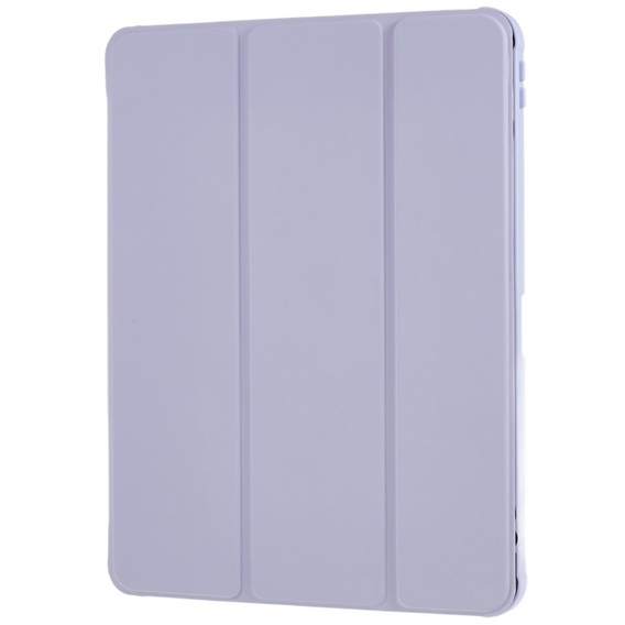 Pouzdro pro iPad Pro 12.9" 2022/2021/2020 (6/5/4 gen.), Smartcase Hybrid, se slotem na stylus, fialové
