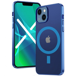 Pouzdro pro iPhone 13 mini, ERBORD Hybrid MagSafe Case, modré