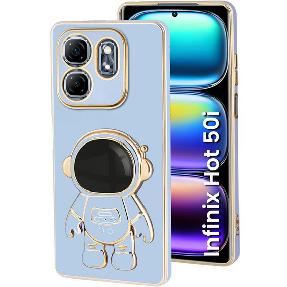 Pouzdro pro Infinix Hot 50i 4G, Astronaut, modré