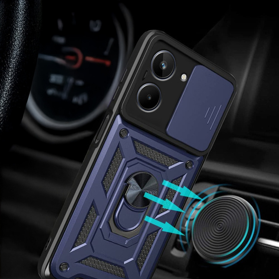 Pouzdro pro Xiaomi Redmi A5, CamShield Slide, modré