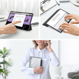 Pouzdro pro Samsung Galaxy Tab S10 Ultra, Dux Ducis TOBY, černé