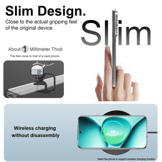 IMAK pouzdro pro Xiaomi Redmi Note 15 Pro Plus 5G / Poco M8 Pro 5G, řada UX-5, průhledné