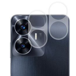 2x tvrzené sklo ERBORD pro kameru na Realme C55, průhledné