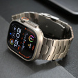 Náramek pro Apple Watch 1/2/3/4/5/6/7/8/9/SE/ULTRA/ULTRA 2 42/44/45/49MM, titanový
