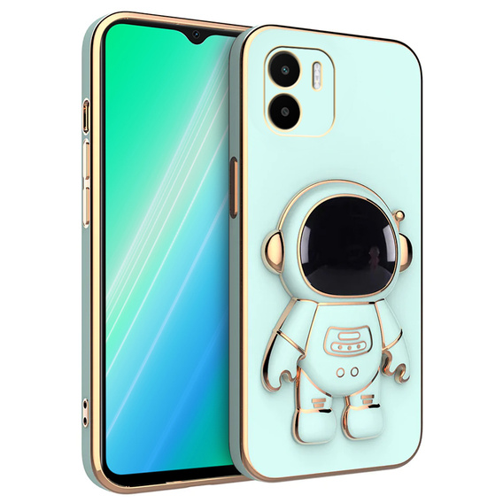 Pouzdro pro Xiaomi Redmi A1 4G / A2 4G, Astronaut, zelené