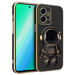 Pouzdro pro Xiaomi Redmi Note 12 4G, Astronaut, černé