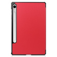Pouzdro pro Samsung Galaxy Tab S9 FE, trojité, červené