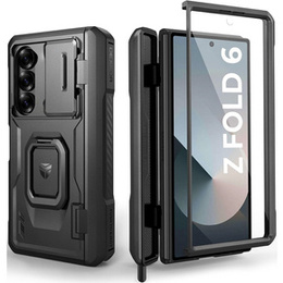 Pancéřové pouzdro pro Samsung Galaxy Z Fold 6 5G, Dexnor Full Body S-Pen Slot, černé