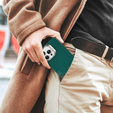 Pouzdro iPhone 16 Pro, Frame Kickstand, pro MagSafe, Sand Green
