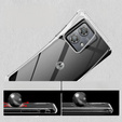 Pouzdro pro Motorola Edge 40 Neo, Dropproof, průhledné
