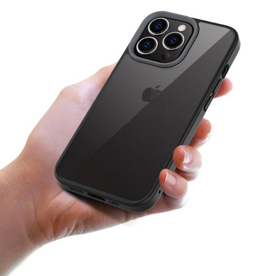 Pouzdro pro iPhone 13 Pro Max, ERBORD Hybrid Case, černé