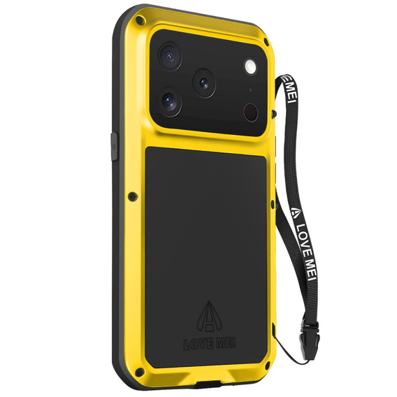 Pancéřové pouzdro s tvrzeným sklem pro iPhone 17 Pro Max