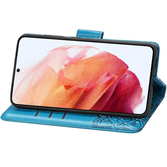 Klopové pouzdro pro Oppo Reno 12 Pro, Butterfly, modré