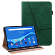 Pouzdro pro Lenovo Tab M10 Plus TB-X606F, Classic, s prostorem pro stylus, zelené