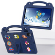Dětské pouzdro pro iPad Air 10.9" 2022/2020 (5/4 gen.) / Pro 11" 2022/2021/2020 (4/3/2 gen.), Cute Patterns, se stojánkem, námořnicky modré