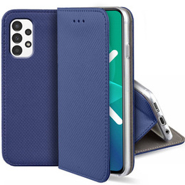 Klopové pouzdro pro Samsung Galaxy A13 4G, Wallet Smart Magnet, modré