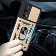 Pouzdro pro Xiaomi Poco F5 Pro, CamShield Slide, zlaté