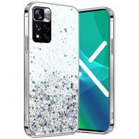 Pouzdro pro Xiaomi Redmi Note 11 Pro 4G/5G, Glittery, průhledné