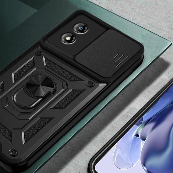 Pouzdro pro Motorola Moto E13, CamShield Slide, černé