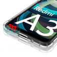 Pouzdro pro Xiaomi Redmi A3, Dropproof, průhledné