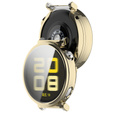 Pouzdro 2v1 s ochranou displeje pro Huawei Watch GT 5 Pro 42mm, zlaté