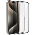 2x keramické hybridní sklo ERBORD pro iPhone 15 Pro Max