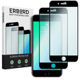 2x tvrzené sklo pro iPhone 7 Plus/8 Plus, ERBORD 3D pro celý displej