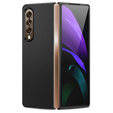 Kožené pouzdro pro Samsung Galaxy Z Fold3 5G, leather hybrid, modré