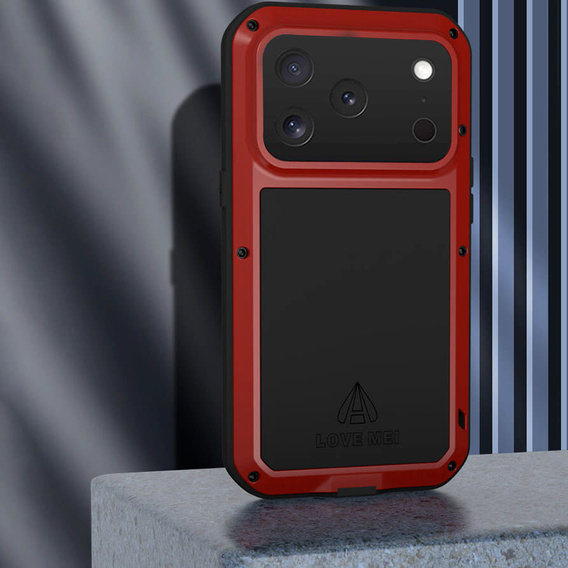 Pancéřové pouzdro s tvrzeným sklem pro iPhone 17 Pro