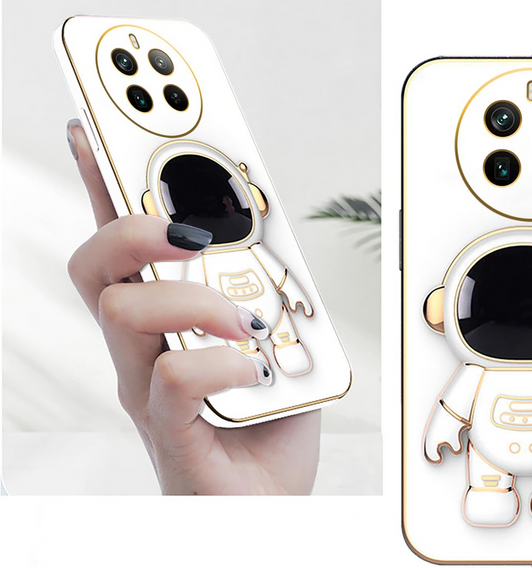 Pouzdro pro Realme 12 Pro 5G / 12 Pro+ 5G, Astronaut, bílé