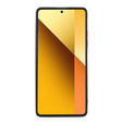 Silikonové pouzdro pro Xiaomi Redmi Note 13 5G, s ochranou fotoaparátu, transparentní / černé + Tvrzené sklo 9H