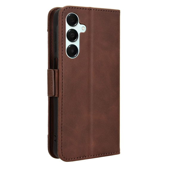 Klopové pouzdro pro Samsung Galaxy A16, Card Slot, hnědé