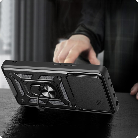 Pouzdro pro Honor 400 Pro 5G, CamShield Slide, černé