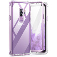 Pouzdro pro Samsung Galaxy S9 Plus, Suritch Full Body, transparentní / fialové