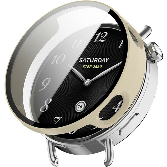 2v1 Pouzdro + tvrzené sklo pro Xiaomi Watch S4 41 mm