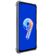 IMAK pouzdro pro Asus Zenfone 9 5G / 10 5G, Dropproof, transparentní / černé