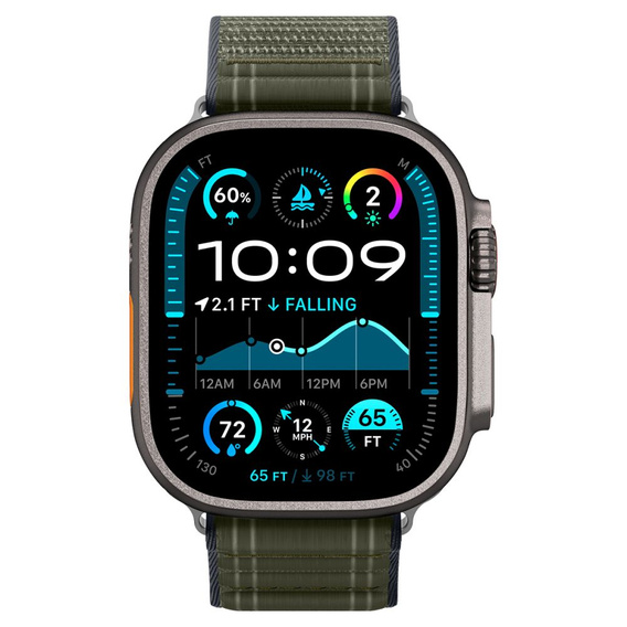 Řemínek Spigen WBF0 Band pro Apple Watch 8/9/10/11/SE/Ultra 1/2 (44/45/46/49 mm)