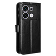 Klopové pouzdro pro Infinix Zero 30 5G, Crazy Horse Wallet, černé