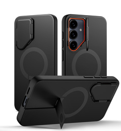 Pouzdro Suritch Shockproof s podstavcem a MagSafe pro Samsung Galaxy S25 FE