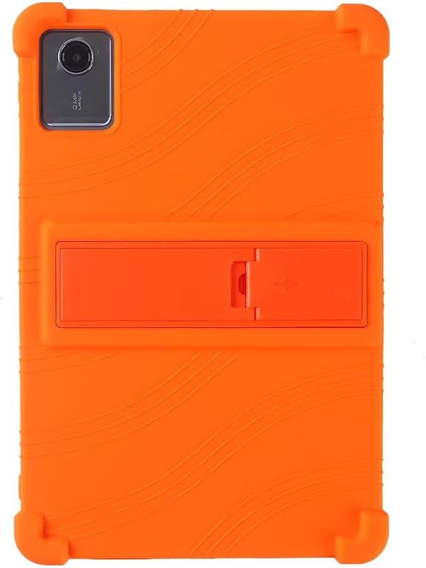 Silikonový obal pro Lenovo Tab M11, Impact, pancéřovaný, oranžové