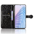 Flipové pouzdro pro Xiaomi Redmi Note 14 4G, Wallet Rhombus, černé
